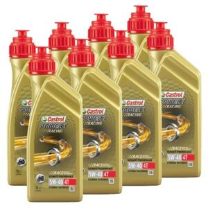 Castrol  8x 1 L Power 1 Racing 4T 5W-40  14EAFF