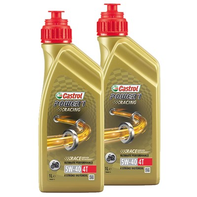 Castrol  2x 1 L Power 1 Racing 4T 5W-40  14EAFF