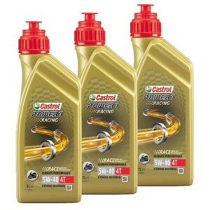 Castrol  3x 1 L Power 1 Racing 4T 5W-40  14EAFF