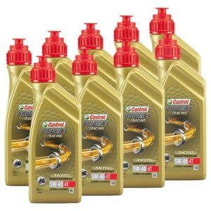 Castrol  9x 1 L Power 1 Racing 4T 5W-40  14EAFF