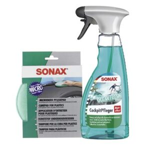 Sonax  1x 500ml CockpitPfleger Matt Ocean-fresh+Pad  03642410 : 04172000