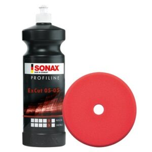 Sonax  1x 250ml PROFILINE ExCut 05-05+Polierschwamm  04934000 : 02451410