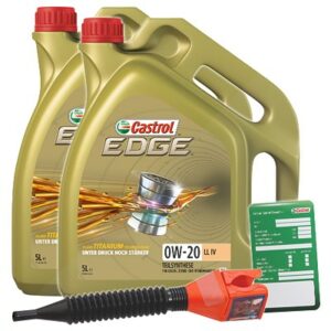 Castrol  10 L EDGE TITANIUM FST 0W-20 LL IV + Anhän  15B1B3 : DE01675 : 3050