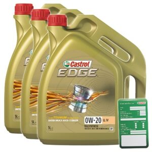 Castrol  15 L EDGE TITANIUM FST 0W-20 LL IV+Anhänge  DE01675 : 15B1B3