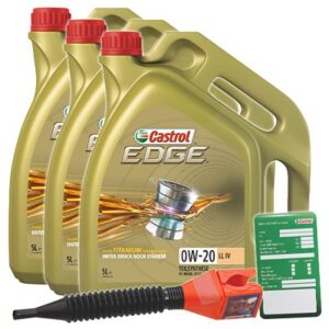 Castrol  15 L EDGE TITANIUM FST 0W-20 LL IV + Anhän  15B1B3 : DE01675 : 3050