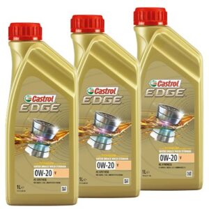 Castrol 3x 1 L EDGE TITANIUM FST 0W-20 V  15BA10