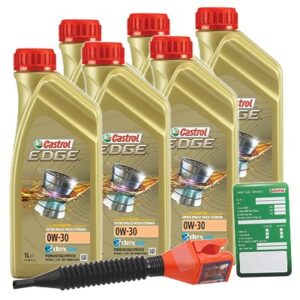 Castrol  6x 1 L EDGE TITANIUM FST 0W-30+Anhänger+Tr  3050 : 1533F3 : DE01675