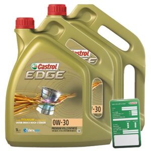 Castrol 10 L EDGE TITANIUM FST 0W-30 + Ölwechsel-Anhäger  1533DD : DE01675