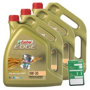 Castrol  15 L EDGE TITANIUM FST 0W-30 + Anhänger  DE01675 : 1533DD