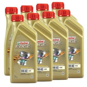 Castrol 8x 1 L EDGE TITANIUM FST 0W-40 A3/B4  15336D