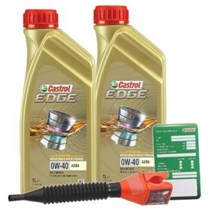 Castrol  2x 1 L EDGE TITANIUM FST 0W-40 A3/B4 + Anh  DE01675 : 15336D : 3050