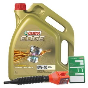 Castrol 5 L EDGE TITANIUM FST 0W-40 A3/B4 + Ölw.Anhänger  DE01675 : 3050 : 15337F