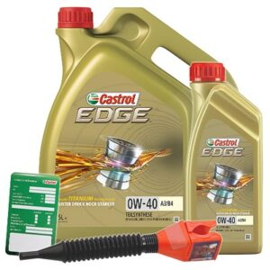 Castrol  6 L EDGE TITANIUM FST 0W-40 A3/B4 + Anhäng  15336D : 15337F : 3050 : DE01675