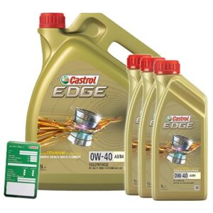 Castrol  8 L EDGE TITANIUM FST 0W-40 A3/B4+Anhänger  DE01675 : 15337F : 15336D