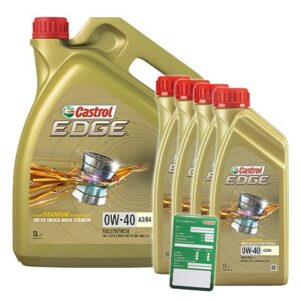 Castrol 9 L EDGE TITANIUM FST 0W-40 A3/B4 + Ölw.Anhänger  DE01675 : 15336D : 15337F