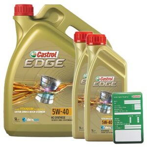 Castrol  7 L EDGE TITANIUM FST 5W-40 + Anhänger  1535FA : 1535F1 : DE01675