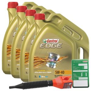 Castrol  20 L EDGE TITANIUM FST 5W-40+Anhänger+Tric  DE01675 : 1535F1 : 3050