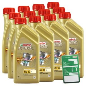 Castrol  12x 1 L EDGE TITANIUM FST 5W-30 LL+Anhänge  DE01675 : 15665F