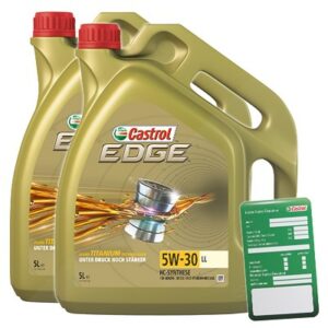 Castrol 10 L EDGE TITANIUM FST 5W-30 LL + Ölw.-Anhänger  DE01675 : 15669E