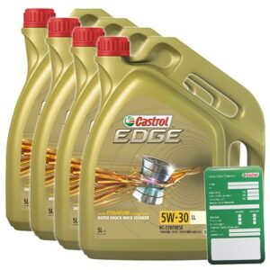 Castrol  20 L EDGE TITANIUM FST 5W-30 LL + Anhänger  15669E : DE01675