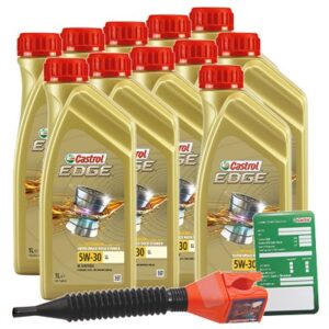 Castrol  11x 1 L EDGE TITANIUM FST 5W-30 LL + Anhän  DE01675 : 15665F : 3050