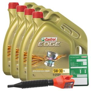 Castrol  20 L EDGE TITANIUM FST 5W-30 LL+Anhänger+T  15669E : DE01675 : 3050