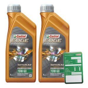 Castrol  2x 1 L EDGE TITANIUM FST Supercar 10W-60+A  1595CC : DE01675