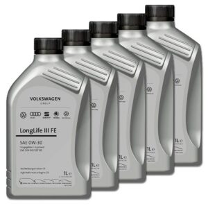 5x 1 L MOTORÖL 0W-30 Longlife III FE Group GS55545M2EUR