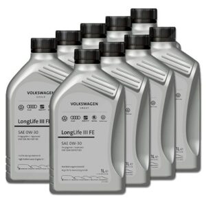 9x 1 L MOTORÖL 0W-30 Longlife III FE Group GS55545M2EUR