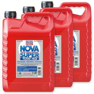 3x 5 L MOTORÖL Nova Super 10W-40 7351