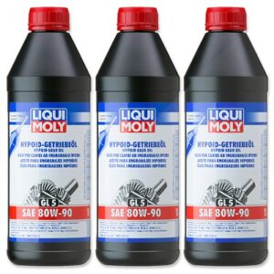 3x 1 L Hypoid-Getriebeöl (GL5) SAE 80W-90 4406