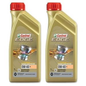 2x 1 L EDGE 0W-40 R 15D33B