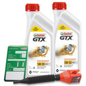 2x 1 L GTX 5W-30 RN17 + Ölwechsel-Anhänger + Einfülltrichter 15F6E4