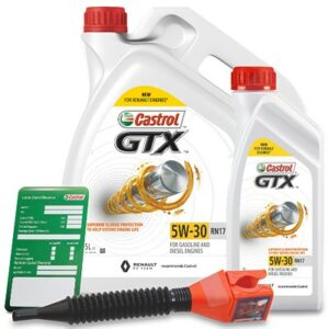 6 L GTX 5W-30 RN17 + Ölwechsel-Anhänger + Einfülltrichter 15F6E5