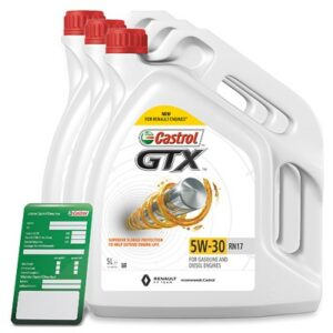 15 L GTX 5W-30 RN17 + Ölwechsel-Anhänger 15F6E5