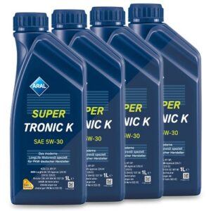 4x 1 L SuperTronic K 5W-30 15F475