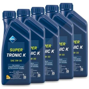 5x 1 L SuperTronic K 5W-30 15F475