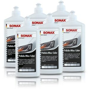 Sonax 6x 500ml Polish & Wax Color NanoPro weiß 02960000