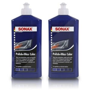 Sonax  2x 500ml Polish & Wax Color NanoPro blau  02962000