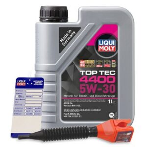 1 L Top Tec 4400 5W-30 + Ölwechsel-Anhänger + Einfülltrichter 3750