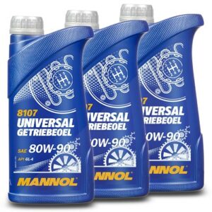 3x 1 L Universal Getriebeöl 80W-90 API GL-4 MN8107-1