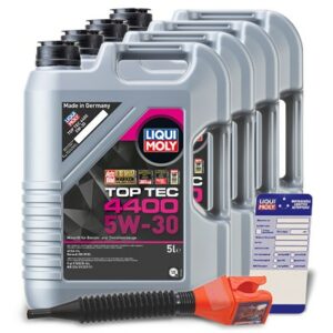 20 L Top Tec 4400 5W-30 + Ölwechsel-Anhänger + Einfülltrichter 3751