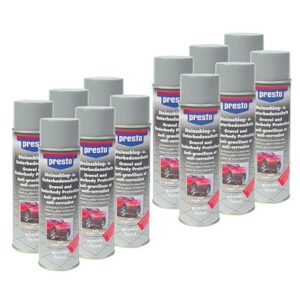 Presto  12x 500ml Steinschlag-Unterbodenschutz hell  306031