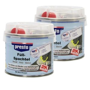 Presto  2x 250gr Füllspachtel  600054