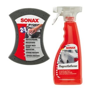 Sonax  1x 500ml FlugRostEntferner + MultiSchwamm  05132000 : 04280000