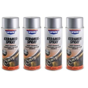 Presto 4x 400ml Keramik-Spray weiß 157073