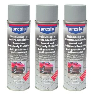 Presto  3x 500ml Steinschlag-Unterbodenschutz hell  306031