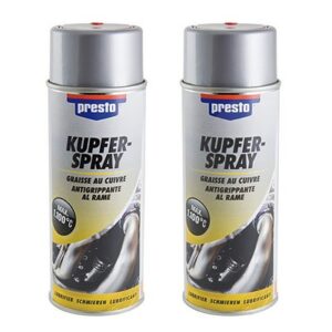 Presto  2x 400ml Kupfer-Spray  306383