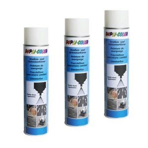 Dupli color DUPLI-COLOR 3x 600ml Straßen- und Linienmarkierer  895173