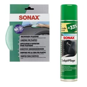 Sonax 1x 400ml CockpitPfleger Vanilla + MicroPad 03423000 : 04172000